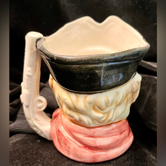 Frightening Angry Pirate Toby Mug with Black and Red Accents Johnny Depp Gift - Picture 5 of 11